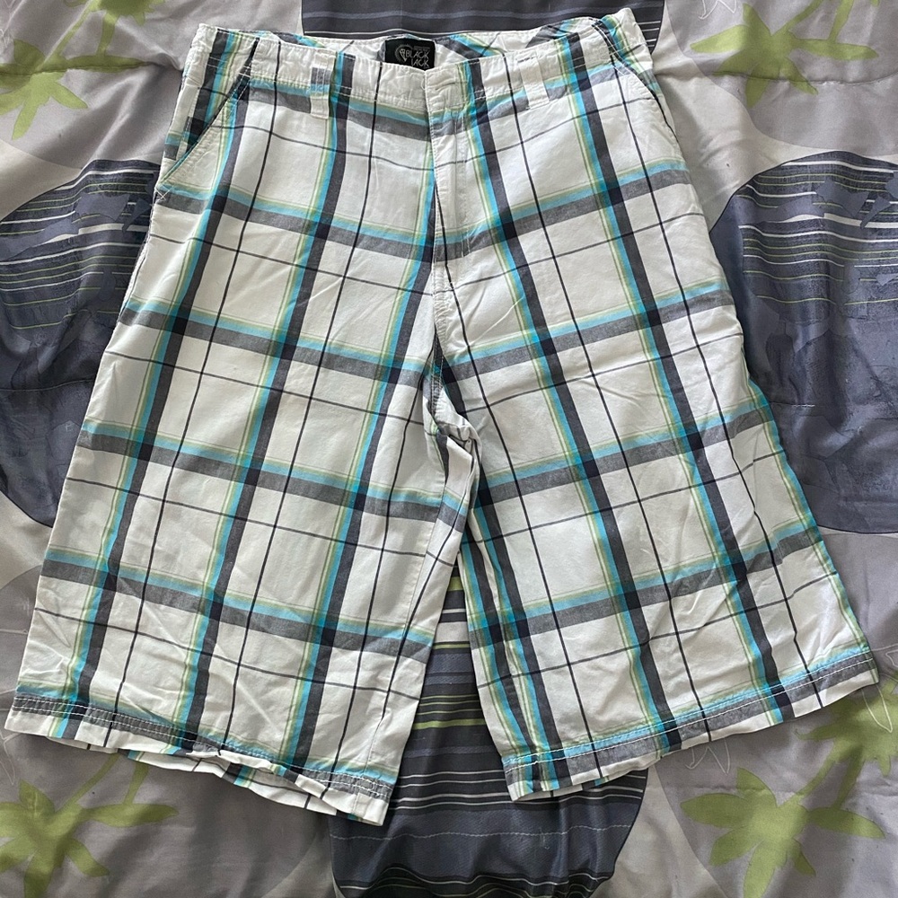 Patterned shorts- size 18 boys